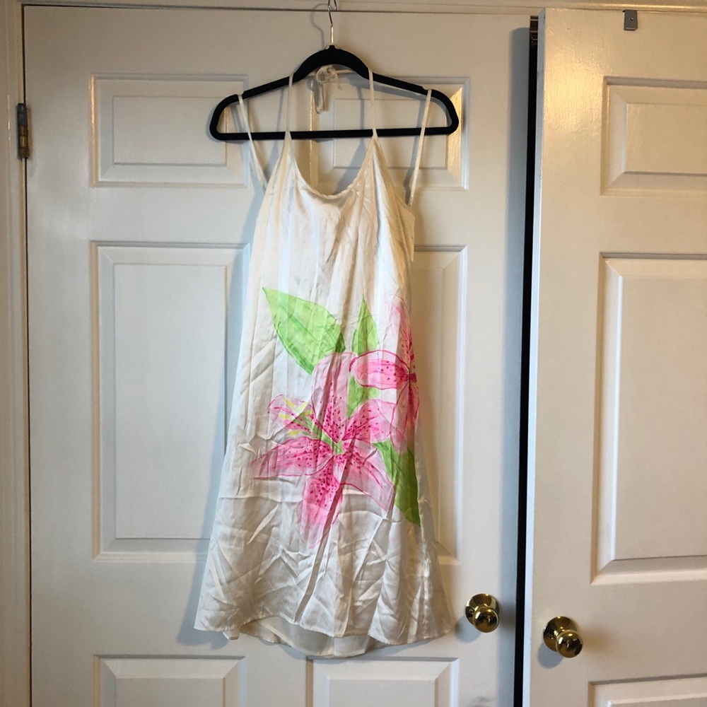 Silk Lilly Pulitzer Halter Dress